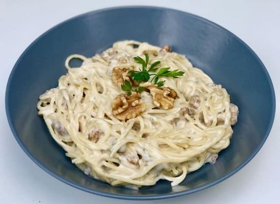 plato de Pasta al gorgonzola