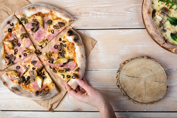fermentación de la base de pizza