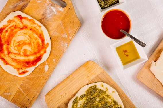 Elegir salsa para pizzas