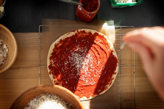 Salsas para pizzas tradicionales