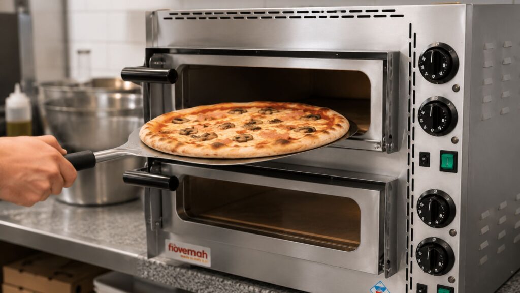pizza horneada en horno FP-2